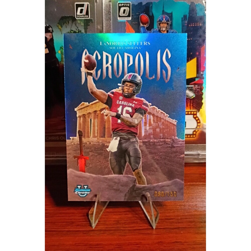 2025 Bowman University Chrome - Acropolis LaNorris Sellers 80/150 Blue USC